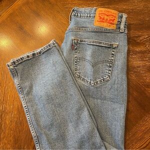 Levi's 514 Men's Light Blue Jeans straight leg 34/32